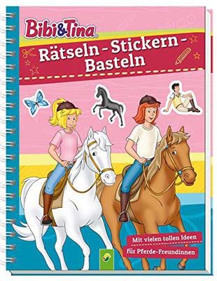 Bibi & Tina - Rätseln, Stickern, Basteln: Mit vielen tollen Ideen für Pferde-Freundinnen ab 5 Jahren bei Amazon bestellen
