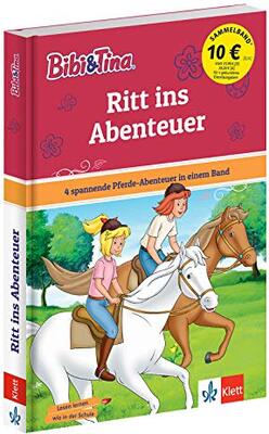 Bibi & Tina: Ritt ins Abenteuer. 4 spannende Pferde-Abenteuer in einem Band mit Hufeisen-Quiz, ab 6 Jahren (Bibi und Tina) bei Amazon bestellen