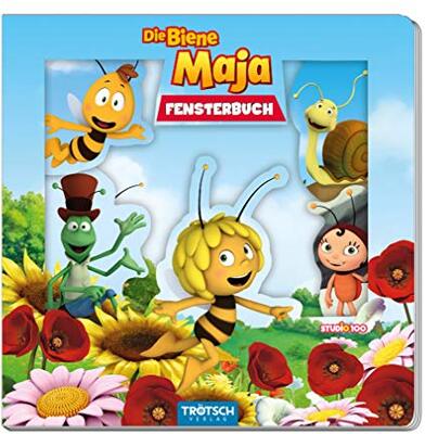 Alle Details zum Kinderbuch Trötsch Die Biene Maja Fensterbuch: Entdeckerbuch Beschäftigungsbuch Spielbuch und ähnlichen Büchern