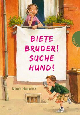 Alle Details zum Kinderbuch Biete Bruder! Suche Hund! und ähnlichen Büchern