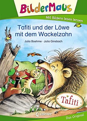 Alle Details zum Kinderbuch Bildermaus - Tafiti und der Löwe mit dem Wackelzahn: Mit Bildern lesen lernen - Ideal für die Vorschule und Leseanfänger ab 5 Jahre und ähnlichen Büchern