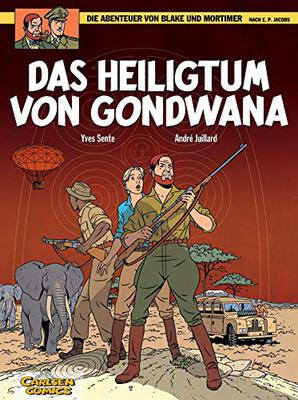 Alle Details zum Kinderbuch Blake und Mortimer 15: Das Heiligtum von Gondwana (15) und ähnlichen Büchern