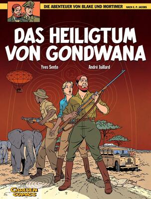 Alle Details zum Kinderbuch Blake und Mortimer 15: Das Heiligtum von Gondwana (15) und ähnlichen Büchern