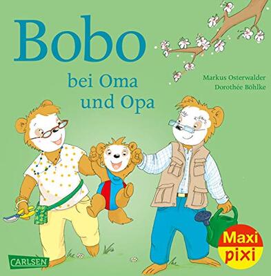 Alle Details zum Kinderbuch Maxi Pixi 350: Bobo bei Oma und Opa (350): Miniaturbuch und ähnlichen Büchern