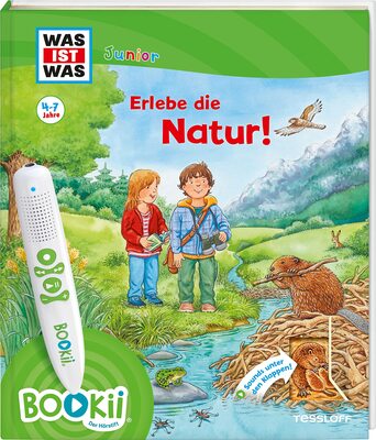 Alle Details zum Kinderbuch BOOKii® WAS IST WAS Junior Erlebe die Natur!: Sounds unter den Klappen! (BOOKii / Antippen, Spielen, Lernen) und ähnlichen Büchern