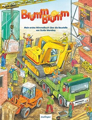 Alle Details zum Kinderbuch Brumm-brumm - Mein erstes Wimmelbuch über die Baustelle und ähnlichen Büchern