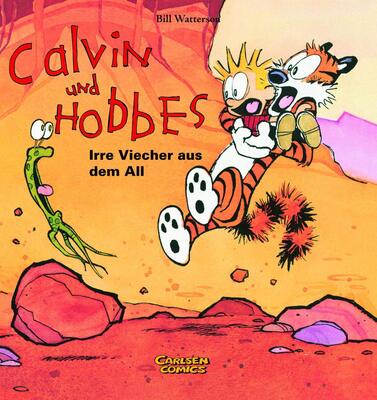 Alle Details zum Kinderbuch Calvin und Hobbes 4: Irre Viecher aus dem All (4) und ähnlichen Büchern