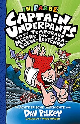 Alle Details zum Kinderbuch Captain Underpants Band 8: Neu in der vollfarbigen Ausgabe! und ähnlichen Büchern