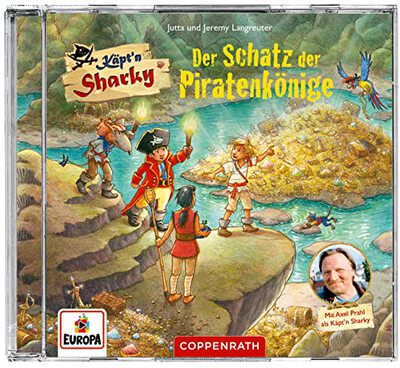 Alle Details zum Kinderbuch CD Hörspiel: Käpt'n Sharky - Der Schatz der Piratenkönige (Käpt'n Sharky (Bilderbücher)) und ähnlichen Büchern