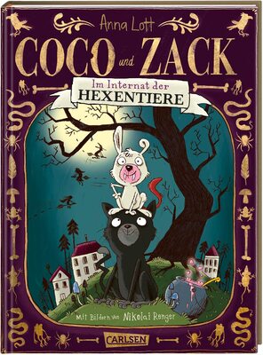 Alle Details zum Kinderbuch Coco und Zack – Im Internat der Hexentiere: Lustige Gruselgeschichte über eine magische Tierfreundschaft | Zum Vorlesen ab 6 Jahren und ähnlichen Büchern