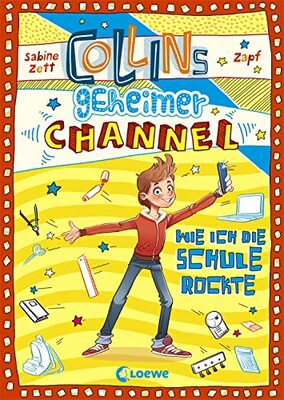 Alle Details zum Kinderbuch Collins geheimer Channel (Band 2) - Wie ich die Schule rockte: Comic-Roman für Jungen und Mädchen ab 10 Jahre und ähnlichen Büchern