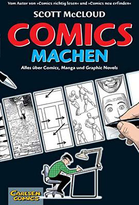 Alle Details zum Kinderbuch Comics machen: Alles über Comics, Manga und Graphic Novels und ähnlichen Büchern