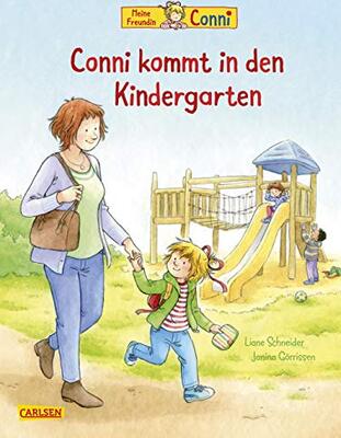 Alle Details zum Kinderbuch Conni-Bilderbücher: Conni kommt in den Kindergarten (Neuausgabe): Bilderbuch für Kinder ab 3 Jahren, die bald in den Kindergarten kommen und ähnlichen Büchern