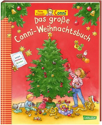 Alle Details zum Kinderbuch Conni-Adventsbuch: Das große Conni-Weihnachtsbuch: Vorlesebuch für Kinder ab 3 mit Conni-Geschichten, Bastelideen, Rezepten, Weihnachtsliedern und Gedichten und ähnlichen Büchern