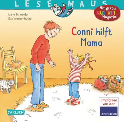 Alle Details zum Kinderbuch LESEMAUS 52: Conni hilft Mama (52) und ähnlichen Büchern