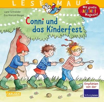 Alle Details zum Kinderbuch LESEMAUS 99: Conni und das Kinderfest (99) und ähnlichen Büchern