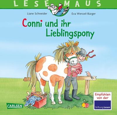 Alle Details zum Kinderbuch LESEMAUS 107: Conni und ihr Lieblingspony (107) und ähnlichen Büchern