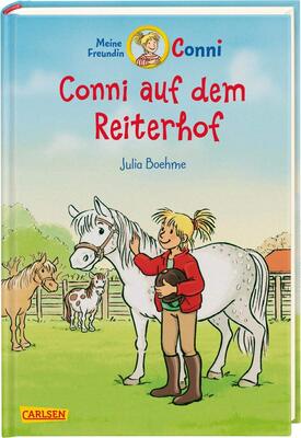 Alle Details zum Kinderbuch Conni Erzählbände 1: Conni auf dem Reiterhof (farbig illustriert): Lustiges Kinderbuch für Pferdemädchen ab 7 Jahren zum Selberlesen und Vorlesen - mit vielen tollen Bildern (1) und ähnlichen Büchern