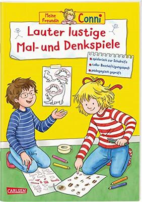 Alle Details zum Kinderbuch Conni Gelbe Reihe (Beschäftigungsbuch): Lauter lustige Mal- und Denkspiele: Kinderbeschäftigung ab 5 und ähnlichen Büchern