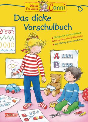 Alle Details zum Kinderbuch Conni Gelbe Reihe (Beschäftigungsbuch): Lernspaß - Das dicke Vorschulbuch: Kinderbeschäftigung ab 5 und ähnlichen Büchern