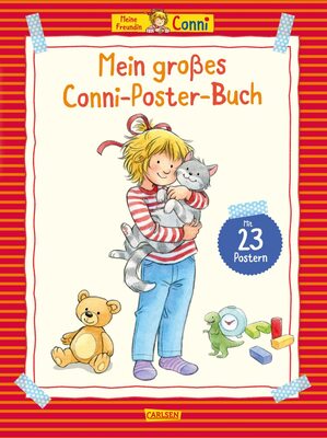 Alle Details zum Kinderbuch Conni Gelbe Reihe (Beschäftigungsbuch): Mein großes Conni-Poster-Buch: mit 23 bunten Postern und 23 Postern zum Ausmalen für Conni-Fans ab 4 und ähnlichen Büchern