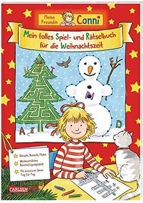 Alle Details zum Kinderbuch Conni Gelbe Reihe (Beschäftigungsbuch): Mein tolles Spiel- und Rätselbuch für die Weihnachtszeit und ähnlichen Büchern