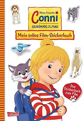 Alle Details zum Kinderbuch Conni Gelbe Reihe (Beschäftigungsbuch): Meine Freundin Conni - Geheimnis um Kater Mau. Mein tolles Film-Stickerbuch und ähnlichen Büchern