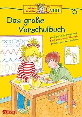 Alle Details zum Kinderbuch Conni Gelbe Reihe (Beschäftigungsbuch): Das große Vorschulbuch: Kinderbeschäftigung ab 5 und ähnlichen Büchern