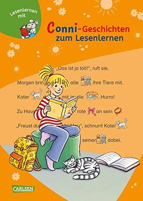 Alle Details zum Kinderbuch LESEMAUS zum Lesenlernen Sammelbände: Conni-Geschichten zum Lesenlernen: Bild-Wörter-Geschichten – mit Bildern lesen lernen und ähnlichen Büchern