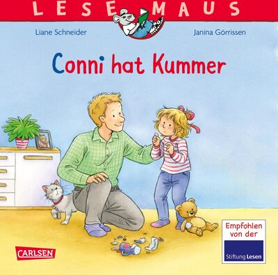 Alle Details zum Kinderbuch LESEMAUS 116: Conni hat Kummer: Eine einfühlsame Bilderbuchgeschichte über Tränentage für Kinder ab 3 Jahren (116) und ähnlichen Büchern