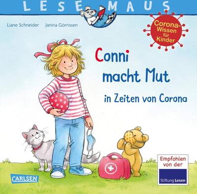 Alle Details zum Kinderbuch LESEMAUS 186: Conni macht Mut in Zeiten von Corona: Eine Conni-Geschichte mit kindgerechtem Sachwissen rund um das Thema Corona (186) und ähnlichen Büchern