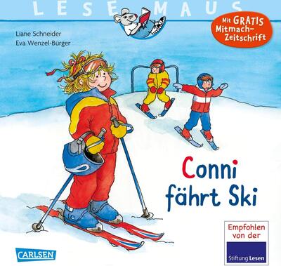 Alle Details zum Kinderbuch LESEMAUS 22: Conni fährt Ski: Winterliche Bilderbuchgeschichte für Kinder ab 3 (22) und ähnlichen Büchern