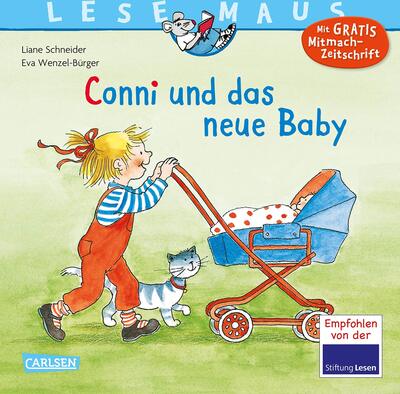 Alle Details zum Kinderbuch LESEMAUS 51: Conni und das neue Baby (51) und ähnlichen Büchern