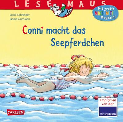 Alle Details zum Kinderbuch LESEMAUS 6: Conni macht das Seepferdchen (6): Mit Gratis Mitmach-Zeitschrift und ähnlichen Büchern