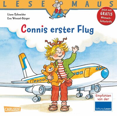 Alle Details zum Kinderbuch LESEMAUS, Band 91: Connis erster Flug: Eine Geschichte und ähnlichen Büchern