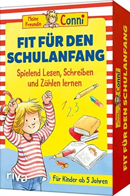 Alle Details zum Kinderbuch Meine Freundin Conni – Fit für den Schulanfang: Spielend Lesen, Schreiben und Zählen lernen. Für Kinder ab 5 Jahren und ähnlichen Büchern