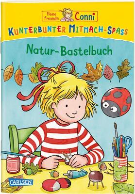 Alle Details zum Kinderbuch Meine Freundin Conni: Kunterbunter Mitmach-Spaß - Natur-Bastelbuch und ähnlichen Büchern