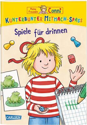 Alle Details zum Kinderbuch Meine Freundin Conni: Kunterbunter Mitmach-Spaß - Spiele für drinnen und ähnlichen Büchern