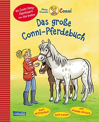 Alle Details zum Kinderbuch Conni-Themenbuch: Das große Conni-Pferdebuch: Für pferdebegeisterte Mädchen und Jungen ab 5 Jahren - zum Mitmachen, zum Lesen, zum Pferde-Wissen-Sammeln und ähnlichen Büchern