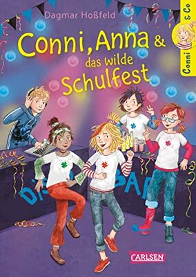 Alle Details zum Kinderbuch Conni & Co 4: Conni, Anna und das wilde Schulfest: Warmherziges Mädchenbuch ab 10 Jahren über beste Freundinnen und große Gefühle (4) und ähnlichen Büchern