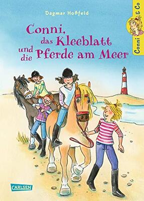 Alle Details zum Kinderbuch Conni & Co 11: Conni, das Kleeblatt und die Pferde am Meer (11) und ähnlichen Büchern