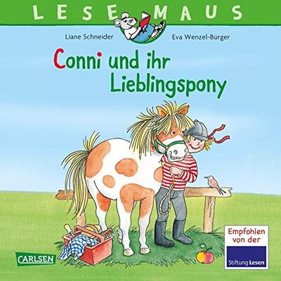 Alle Details zum Kinderbuch LESEMAUS 107: Conni und ihr Lieblingspony (107) und ähnlichen Büchern