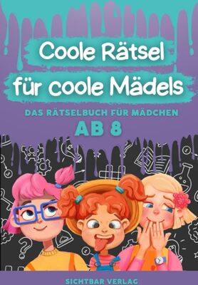 Alle Details zum Kinderbuch Coole Rätsel für coole Mädels: Das Rätselbuch für Kinder ab 8 (Konzentration fördern durch Labyrinthe, Buchstabengitter, Sudoku und Fehlersuche) und ähnlichen Büchern