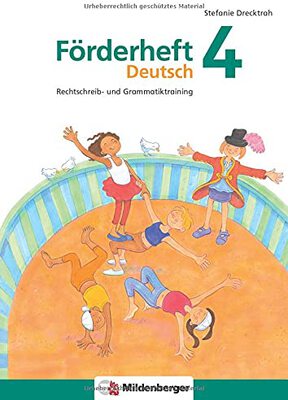 Alle Details zum Kinderbuch Das Förderheft Deutsch 4: Rechtschreib- und Grammatiktraining (Förderhefte Deutsch) und ähnlichen Büchern