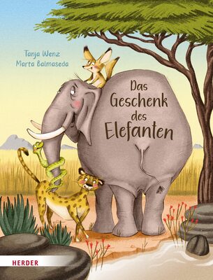 Alle Details zum Kinderbuch Das Geschenk des Elefanten: Eine Geschichte über Trauer und den Trost der Erinnerung und ähnlichen Büchern