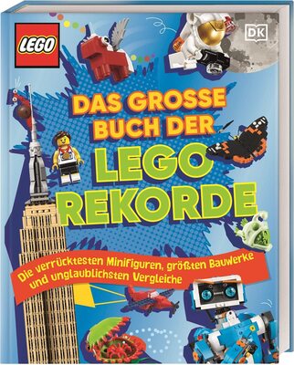 Alle Details zum Kinderbuch Das große Buch der LEGO® Rekorde: Die verrücktesten Minifiguren, größten Bauwerke und unglaublichsten Vergleiche. Für Kinder ab 8 Jahren und ähnlichen Büchern