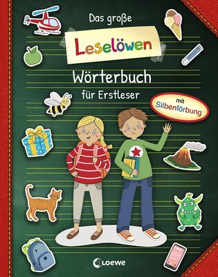 Alle Details zum Kinderbuch Das große Leselöwen-Wörterbuch für Erstleser: Mit Silbenfärbung - illustrierter Wortschatz für die Vorschule und Grundschüler und ähnlichen Büchern