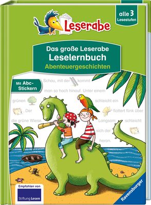 Das große Leserabe Leselernbuch: Abenteuergeschichten - Leserabe ab der 1. Klasse - Erstlesebuch für Kinder ab 5 Jahren: alle 3 Lesestufen (Leserabe - Sonderausgaben) bei Amazon bestellen