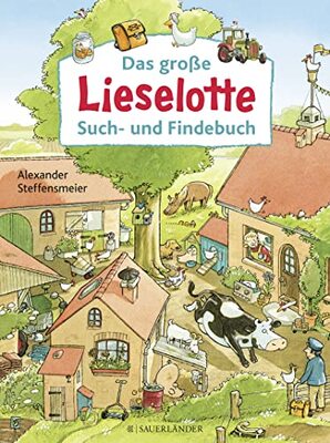 Alle Details zum Kinderbuch Das große Lieselotte Such- und Findebuch: Wimmelbuch mit der Kuh Lieselotte für Kinder ab 2 Jahren und ähnlichen Büchern