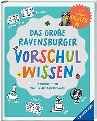 Das große Ravensburger Vorschulwissen beantwortet Kinderfragen zu unterschiedlichsten Themen kompetent, altersgerecht und verständlich bei Amazon bestellen